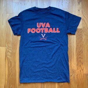 University of Virginia Football T-shirt Men's Small / UVA Football Tee Size S